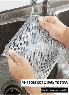 Generic Multipurpose Wire Cleaning Cloths, 4 Pack Multipurpose Dishwashing Rags Non-Scratch Wire Dish Cloths Dishcloth Scrubs Cleans for Dishes, Sinks, Counters, Stove Tops  - Image 4