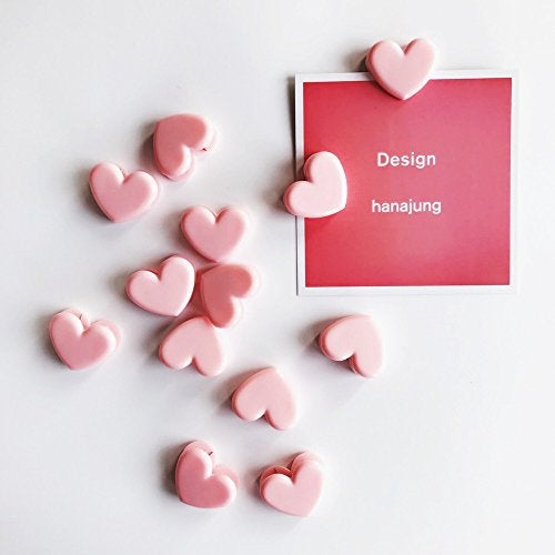 Chris.W Cute Heart Shaped Binder Clips, Mini Decorative Paper Clips, 1.4 x 0.82 inches, Pack of 20(Pink) - Image 4