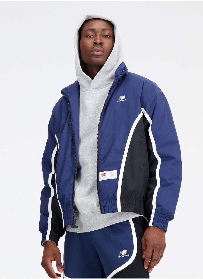 New Balance - Hoops Woven Jacket - Image 1