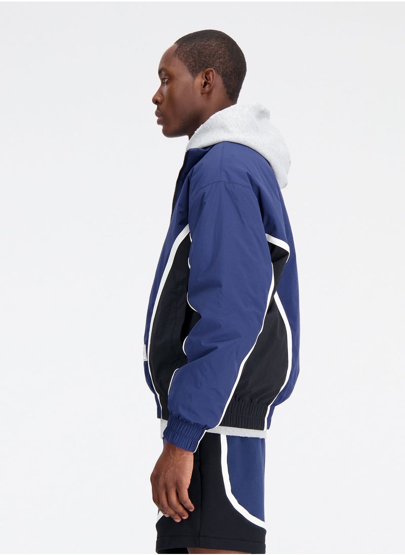 New Balance - Hoops Woven Jacket - Image 1