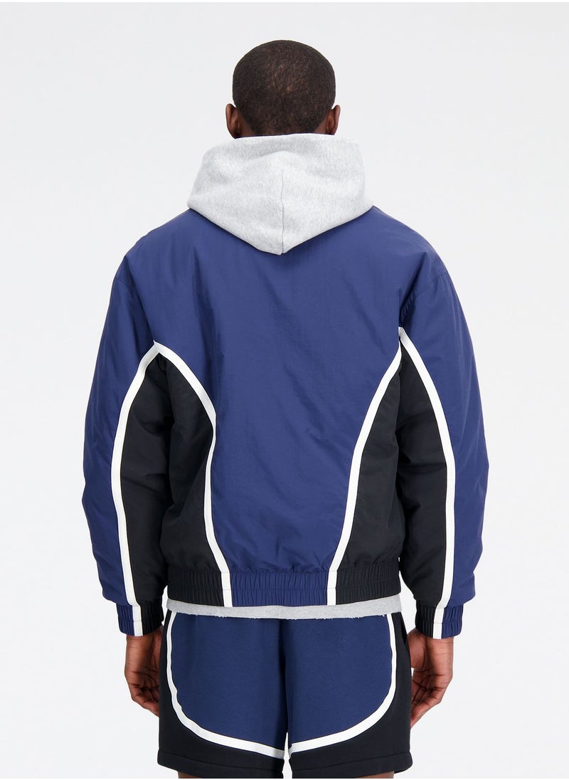 New Balance - Hoops Woven Jacket - Image 1
