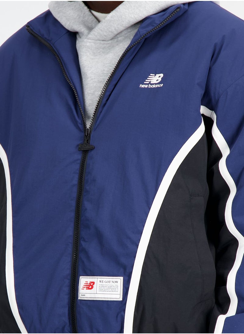 New Balance - Hoops Woven Jacket - Image 1