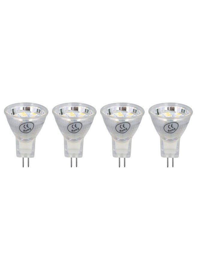4Pcs MR11 LED Bulb 3W 300lm Bulb with 9 Beads Double Pin Base for Spotlight Landscape LampWarm White Light - Image 3