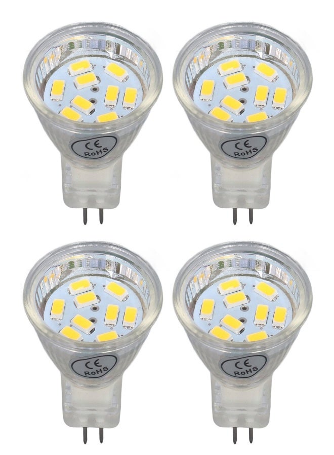 4Pcs MR11 LED Bulb 3W 300lm Bulb with 9 Beads Double Pin Base for Spotlight Landscape LampWarm White Light - Image 4