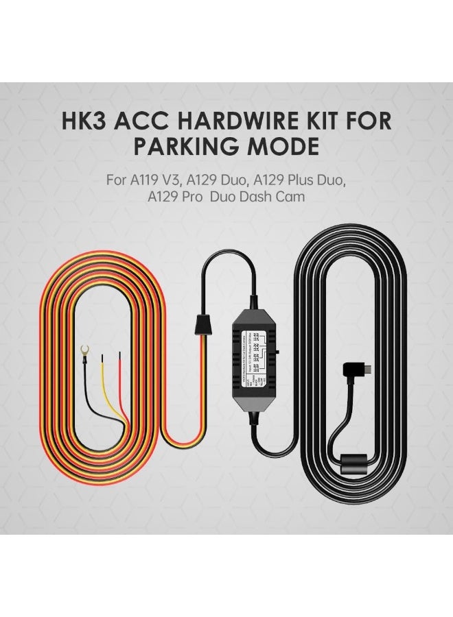 Viofo مجموعة توصيل VIOFO HK3 ACC للكاميرات A129 و A119 V3 - تتيح وضع الانتظار وحماية الجهد المنخفض - Image 2