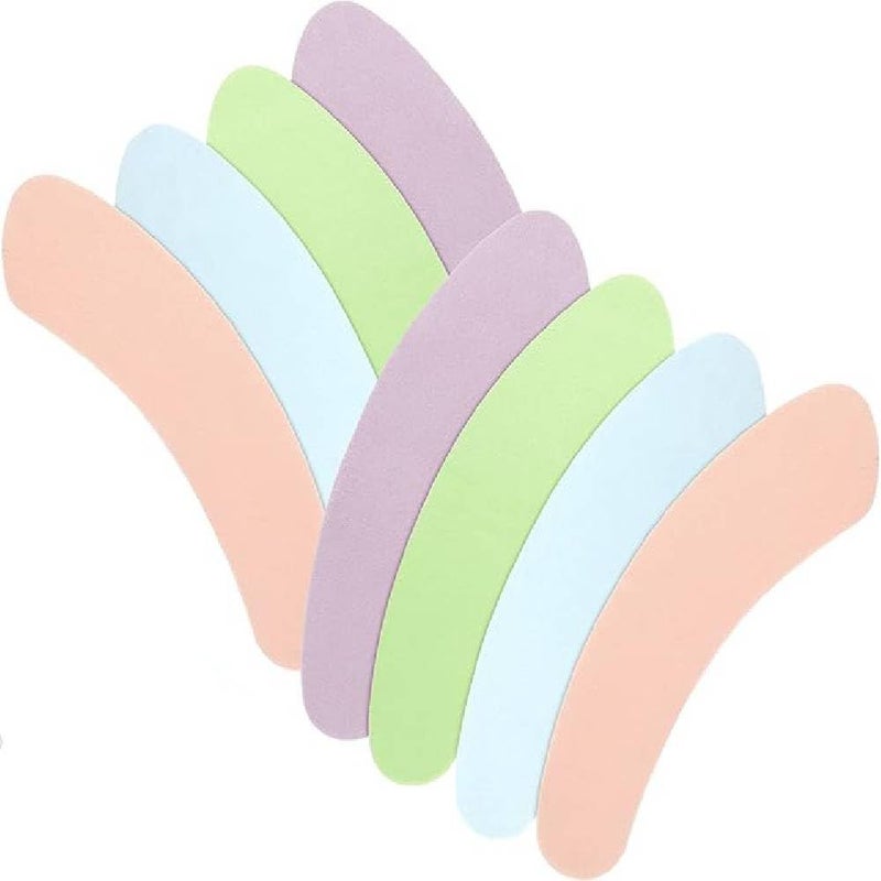 CLICKSWIFT 1 Pair Flannel Toilet Seat Cushion Pads, Soft Warm Washable Toilet Seat Cover, Reusable Comfortable Toilet Cushion for Travellers, Home, Office, Assorted Colores - Image 1