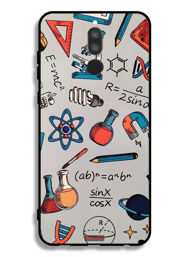 Tolwak Huawei Mate 10 Lite Protective Case Cover Science Tags - Image 2