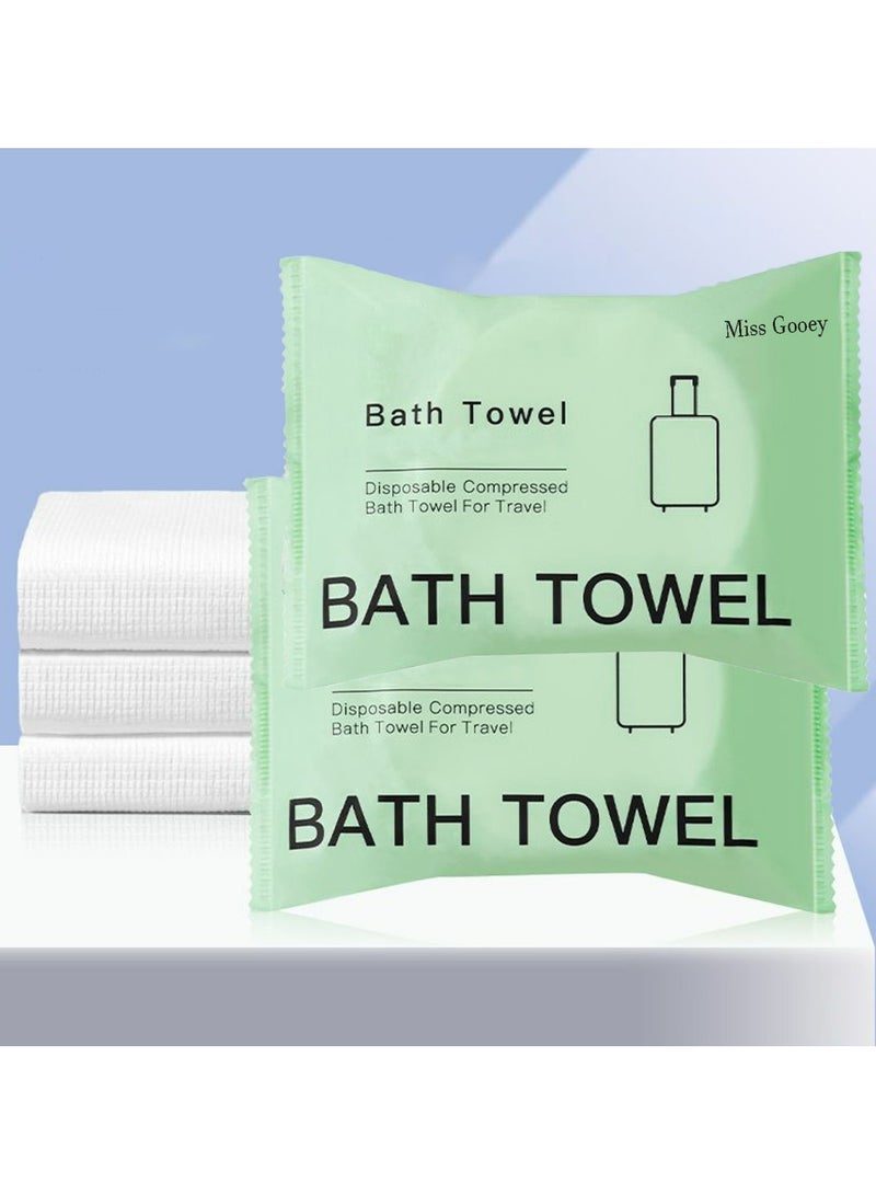 Miss Gooey Disposable Face Towel 2pcs Hand Towels For Bathroom Guest Face Cloths Clean Face Body Biodegradable Drying Face Health And Safety Soft Feel Quick Dry Highly Absorbent Durable Travel Hiking Camping Bac - Image 1
