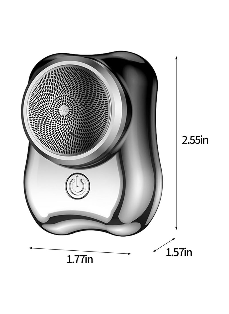 Pocket Size Mini Portable Shaver Electric Razor Easy One Button Use Suitable for Home Car Travel