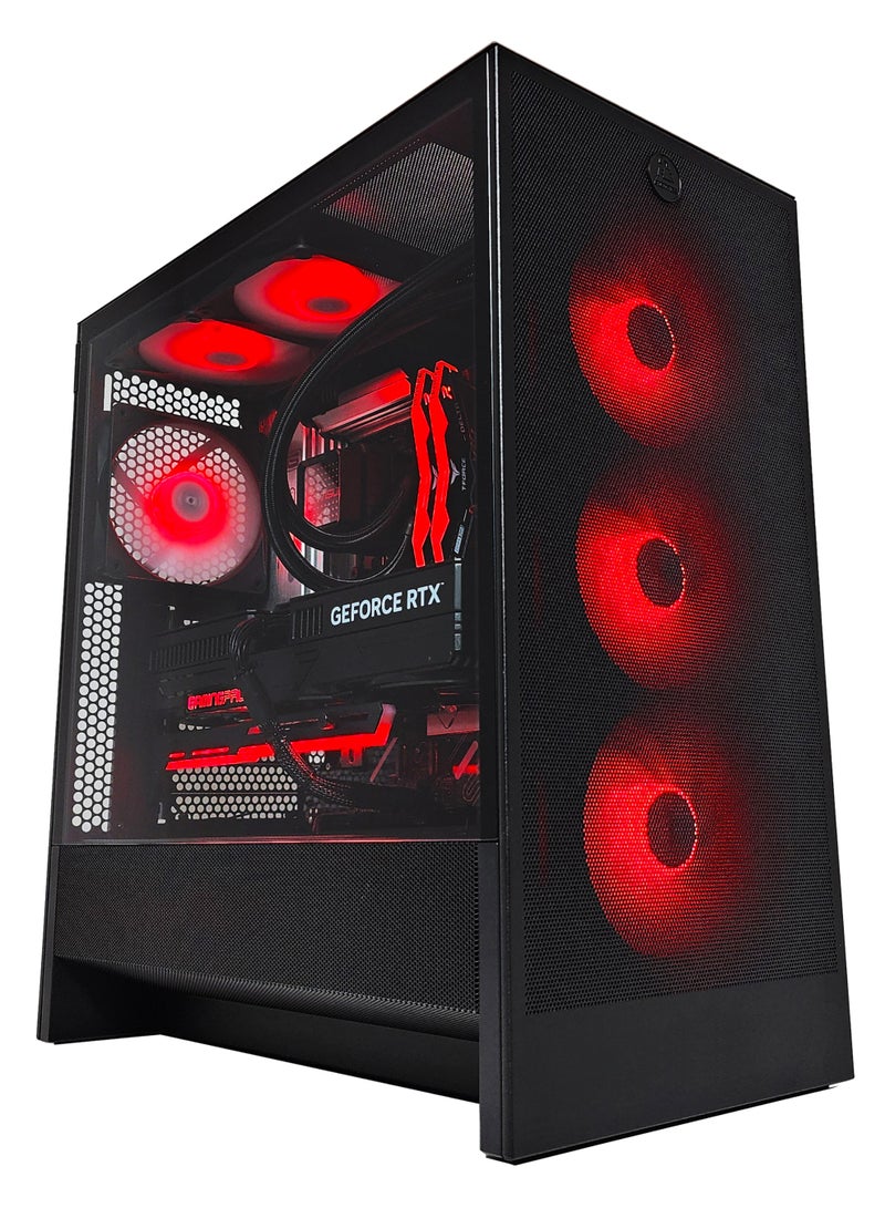 2 FAR ROBOTICS T-800 Premium Black PC - AMD RYZEN 9 9950X3D | RTX 5080 | 64GB DDR5 | 2TB NVME | 360MM Liquid Cooling | X870 | Win 11 PRO | 2 Year Warranty | WIFI | Bluetooth Gaming/Workstation black - Image 2