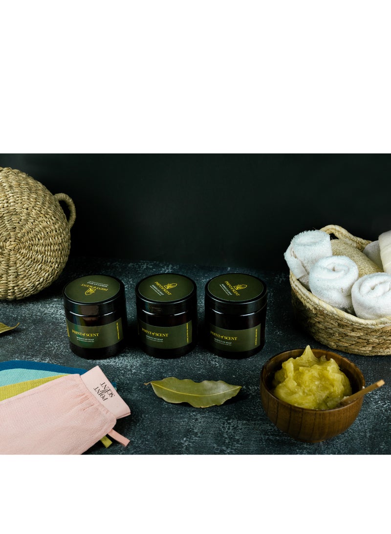 POINT of SCENT Moroccan Gel Soap made of olive, laurel, and Argan oils 400ML - Image 2