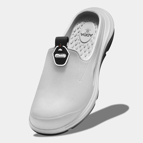 Adda Women Grey Clogs - Image 3