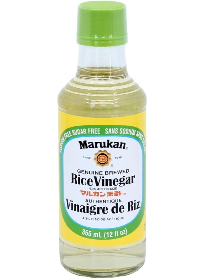 ماروكان enuine Brewed Rice Vinegar, 12 Fl Oz - Image 1