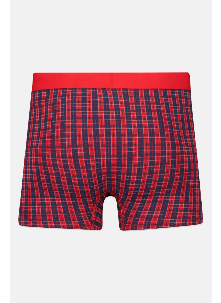 Celio Men 1 Piece Checkered Boxer Brief, Multicolor  - Image 2