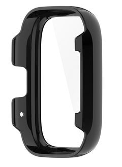 ماركة غير محددة حافظة كمبيوتر مع واقي شاشة لساعة Redmi Watch 3 Active وRedmi Watch 3 Lite 46mm الذكية باللون الأسود  - Image 3