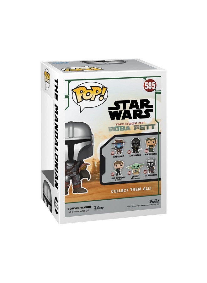 Funko Funko Pop Star Wars: The Book of Boba Fett - The Mandalorian with Pouch - Collectable Vinyl Figure - Gift Idea - Official Merchandise - Toys for Kids & Adults - Sci-Fi Fans  - Image 4
