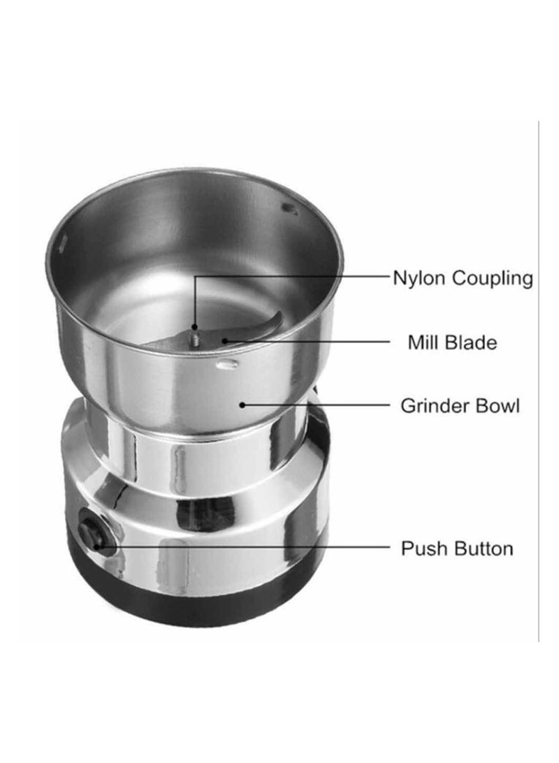 general Home coffee grinder, ultra-fine grinder, electric coffee bean grinder, adjustable coarseness, suitable for espresso, hand brewed coffee - Image 3