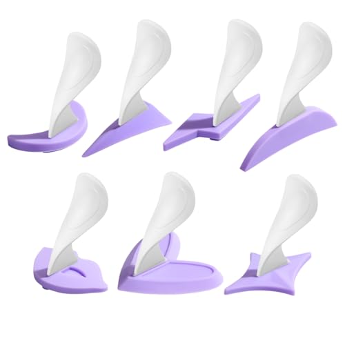 KDIMSY Pubic Hair Stencils Women Bikini Privates Shaving Stencil for Women Intimate Pubic Hair Trimmer with 7 Shapes Perfect for Bikini Area Shaping and Styling - Image 5