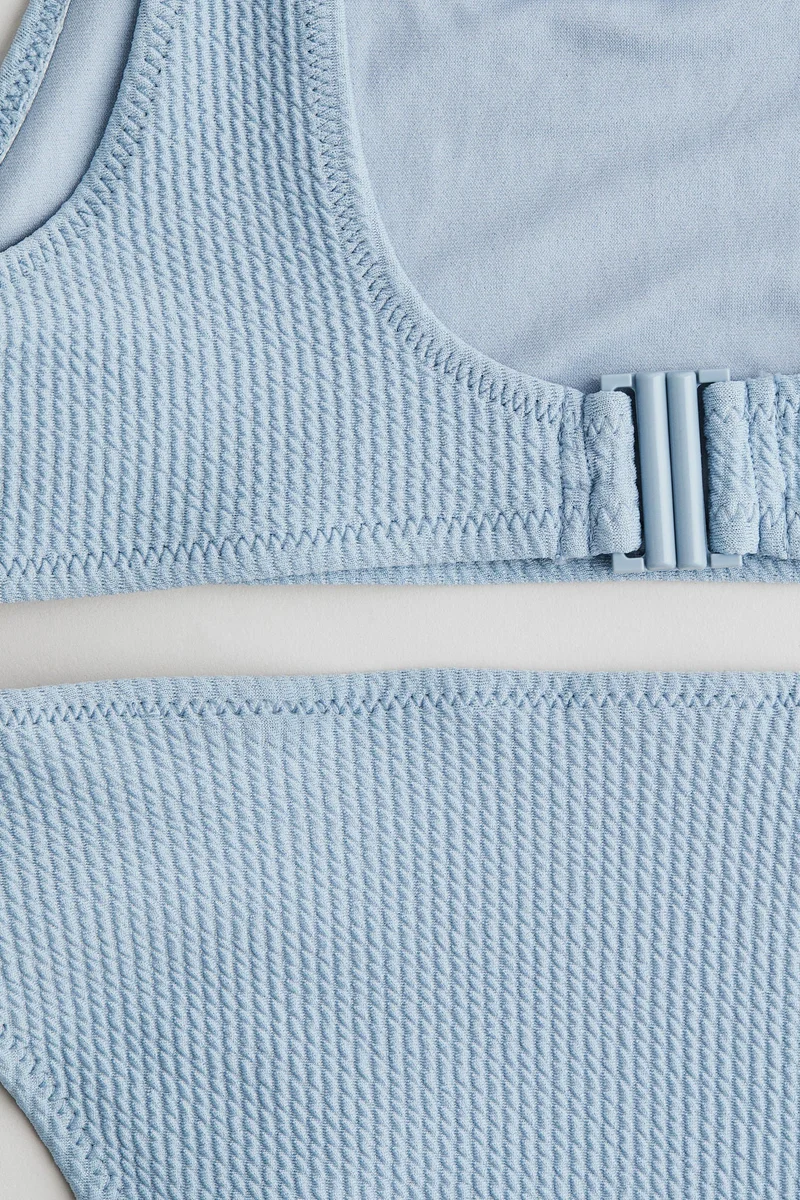 اتش اند ام بيكيني منسوج بملمس بارز