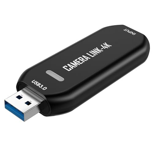 VIXLW Cam Link 4K – External Capture Card for DSLR Camcorder ActionCam as Webcam, HDMI to USB 3.0, Meet/Stream/Record in 4K60/1080p120, Easy Connect for OBS/Zoom, Windows/Mac - Image 1