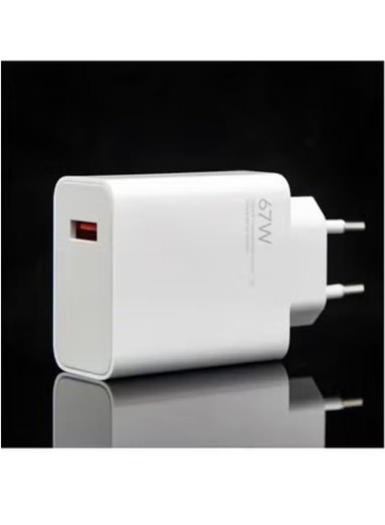 Raxoom 67W Fast Charging Power Adapter with USB Type-C Cable, High-Speed Wall Charger for Smartphones, Tablets, Laptops, and USB-C Devices – Compact Travel Charger with Intelligent Safety Protection, Universal Compatibility, Quick Charge Support - Image 2