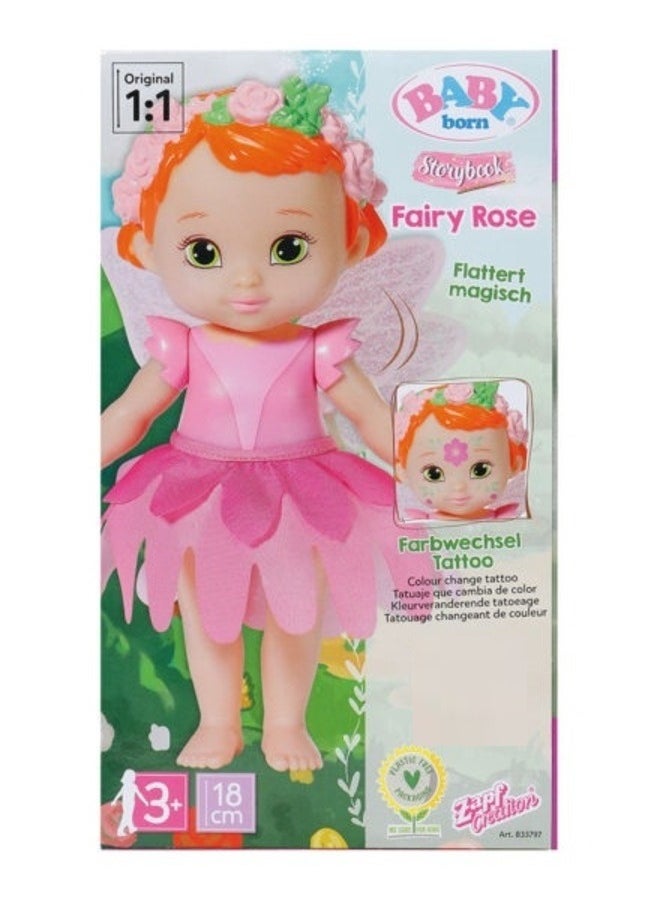 Zapf Creation Baby Born Storybook Fairy Rose Doll 18cm  - Image 1