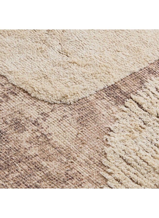 Home Box Aizel Bianca Stripe Cotton Dhurrie 160 x 110 cm  - Image 2
