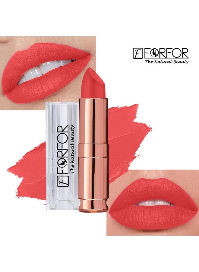 FORFOR Antique Velvet Creamy Matte Texture Smooth Finish Lipstick Gift set combo pack 3 for Women Enriched Shea Butter, Vitamin- E & Jojoba oil - Image 2