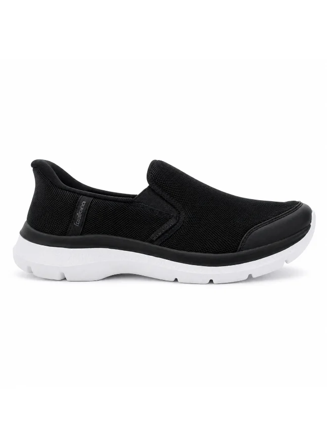Lumberjack Lumberjack Carlo Black Men’s Slip-On Shoes – Lightweight Breathable Casual Walking Sneakers