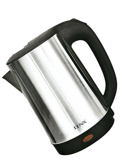 DENX 1500W 1.7L Stainless Steel Electric Kattle, Fast Boil, Tea Maker High-Speed Kettle, 360° Rotational Base, Teapot Perfect for Boiling Water, Milk, Coffee & Tea, for Home & Office Use, DX3403