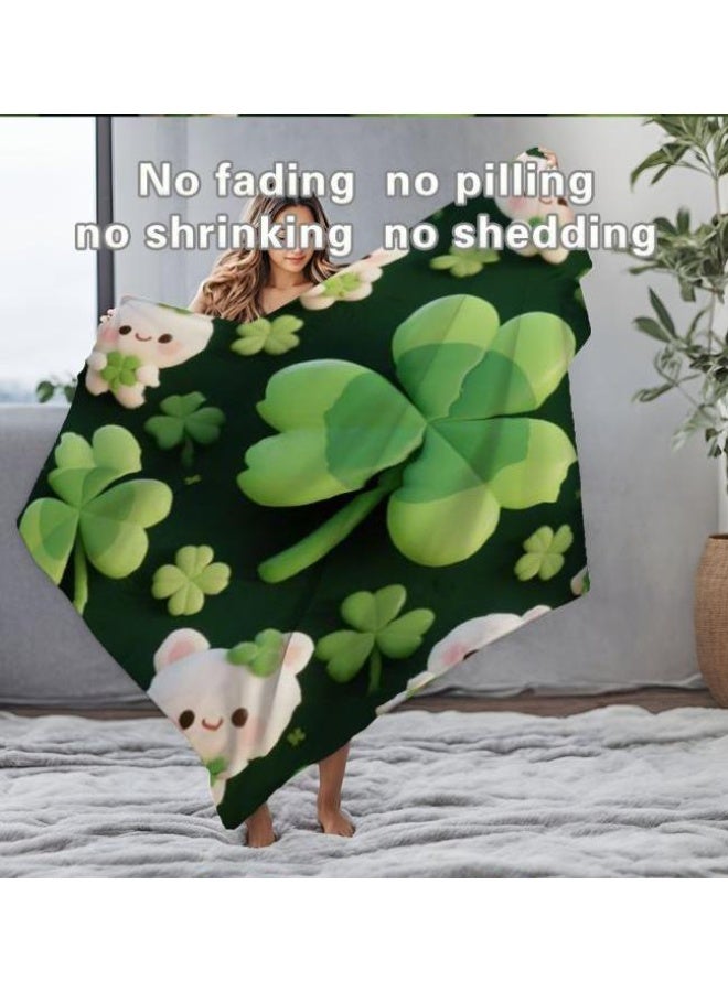 عام بطانية رقيقة من الفانيلا الكرتونية للأطفال أو الطلاب (دافئة ومريحة ومناسبة للنوم والألعاب) 100 سم * 150 سم - 538 - Image 5