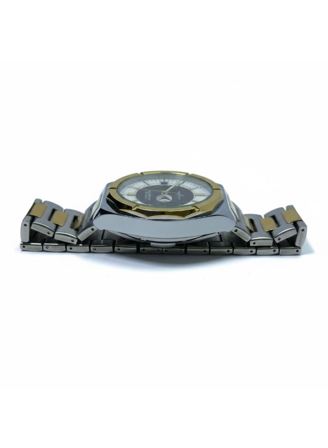 SHADOW Legacy SD8192M Automatic Skeleton Watch for Men Stainless Steel Two-Tone Gold & Silver Luxury Mechanical Wrist Watch - Image 5
