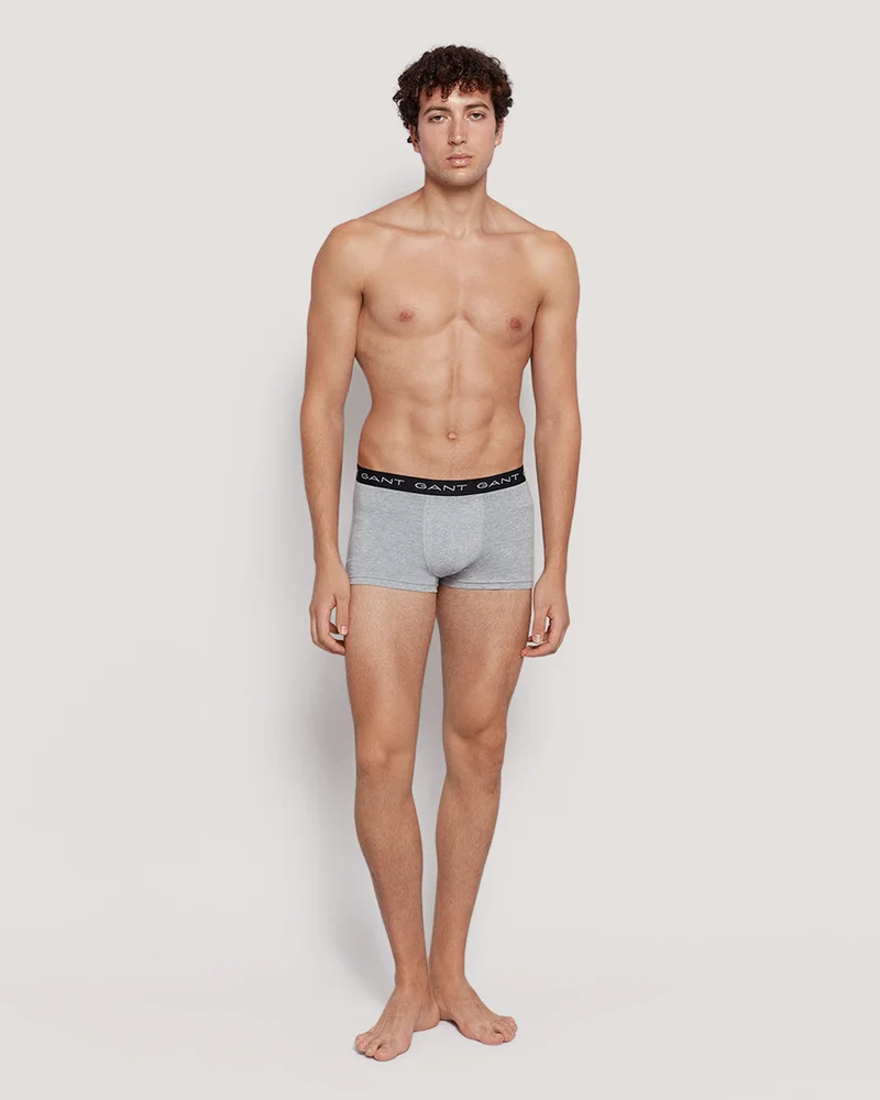 GANT Gant Cotton Stretch Essential Trunk 3-Pack For Men