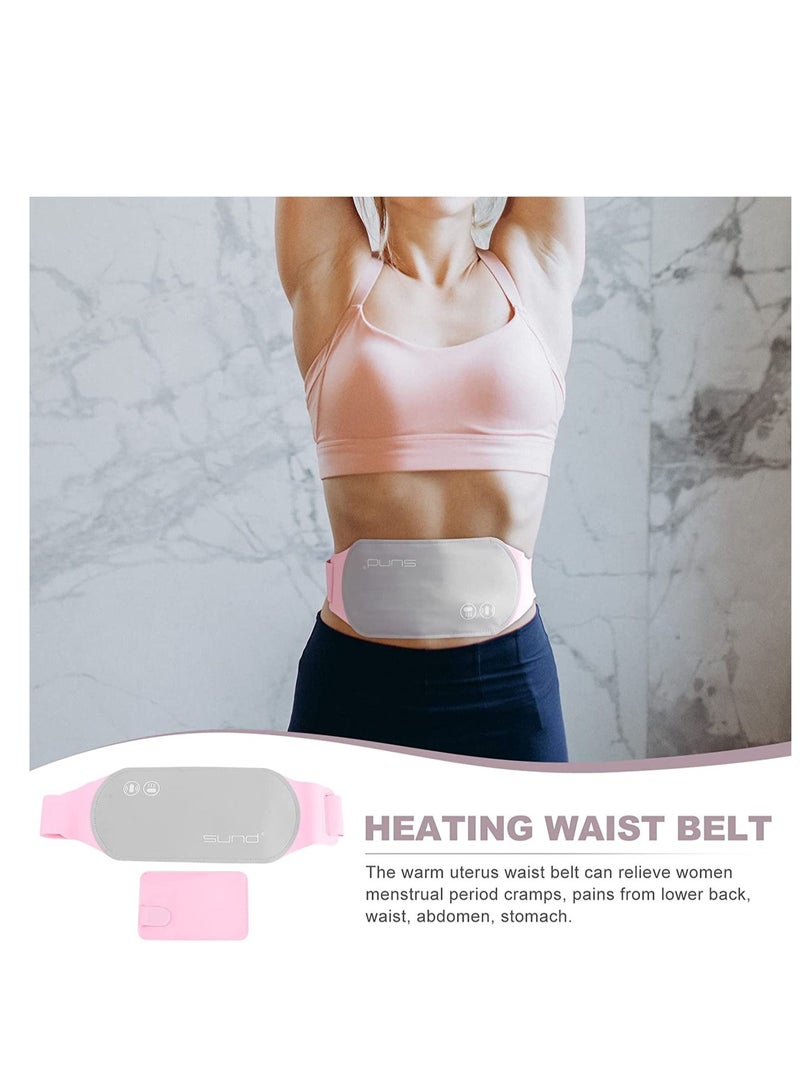 SYOSI Menstrual Heating Pad Waist Belt Massage Heating Belt for Women Girls Menstrual Period Back Belly Pain Relief - Image 2