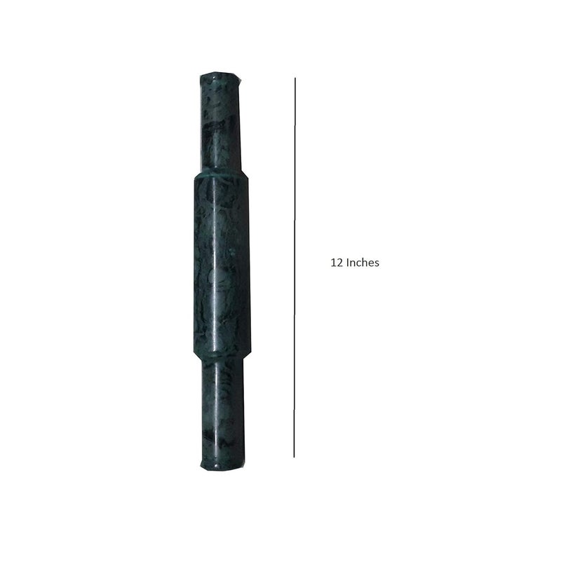 HeeMo Marble Rolling Pin Roller Thick Wood Belan Roti Belan Chapati Maker Phulka Maker - Image 2