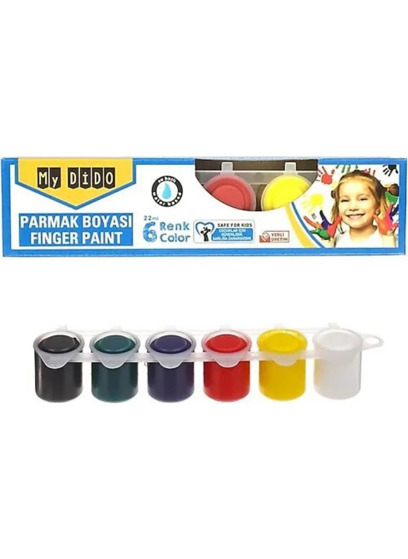 My Dido Finger Paint 6 Colors 1 Pack 6 Finger Paint 1 Pack