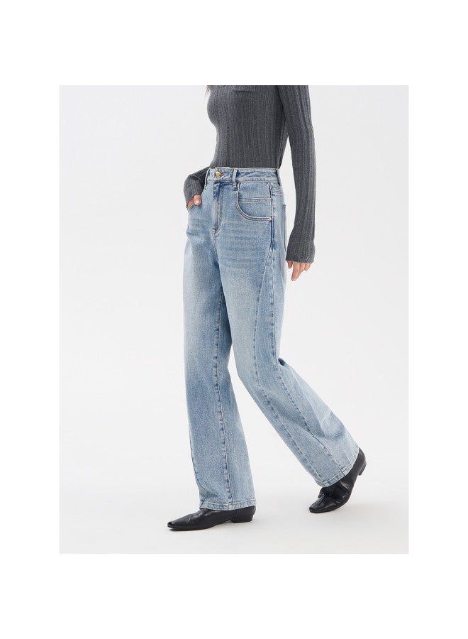 Waxbird High-waisted Harem Jeans Spring 2025 Turkish Cotton Slim Tapered Jeans - Image 3