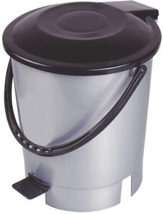 AIR O MATIC AIR O MATIC Lightweight Pedal Dustbin for Home and Office 7 LTR Grey 