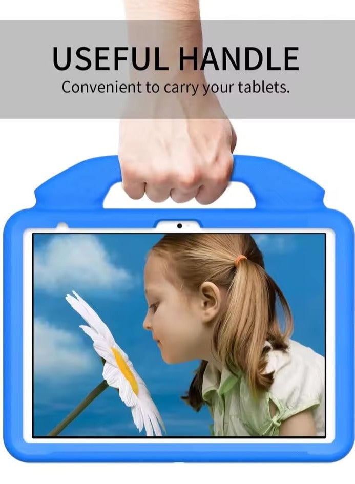 عام غطاء أطفال متوافق مع آيباد الجيل 11 مقاس 11 بوصة (A16، 2025) وآيباد الجيل 10 مقاس 10.9 بوصة (2022)، غطاء خفيف الوزن من مادة EVA مع مقبض وحامل - Image 2