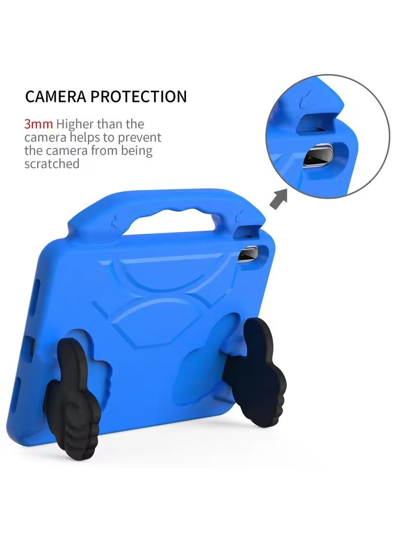 عام غطاء أطفال متوافق مع آيباد الجيل 11 مقاس 11 بوصة (A16، 2025) وآيباد الجيل 10 مقاس 10.9 بوصة (2022)، غطاء خفيف الوزن من مادة EVA مع مقبض وحامل - Image 5