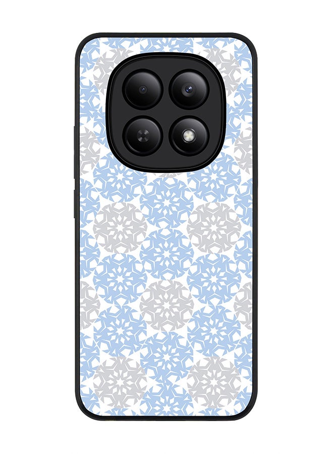 For Xiaomi Redmi Note 15 4G Case,Slim fit Camera Protection, Shockproof Thin Phone cover  - Frozen Snowflakes