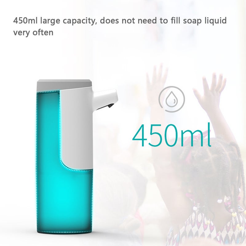 450ML Automatic Inductive Infrared Sensor Touchless Soap Dispenser Bubble Foaming and Gel Liquid Output Types Optional - Image 2