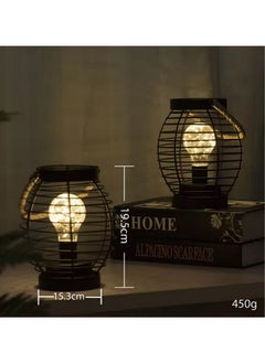 OLUDENIZ LED Wrought Iron Table Lamp – Elegant Night Light for Bedroom, Bedside, and Home Decor  - Image 5
