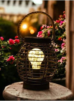 OLUDENIZ LED Wrought Iron Table Lamp – Elegant Night Light for Bedroom, Bedside, and Home Decor  - Image 1