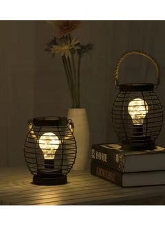 OLUDENIZ LED Wrought Iron Table Lamp – Elegant Night Light for Bedroom, Bedside, and Home Decor  - Image 2