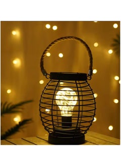 OLUDENIZ LED Wrought Iron Table Lamp – Elegant Night Light for Bedroom, Bedside, and Home Decor  - Image 4