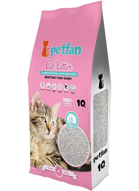 Cat Litter With Baby Powder Scent 10 Liters 8KG