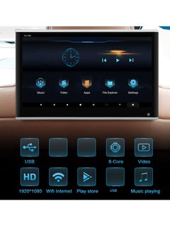 Generic Car Headrest Monitor 13.3 Touchscreen for Android 9.0 4GB RAM 64GB ROM 1920 X 1080 4K 1080P Video with LED Ambient Light  - Image 3