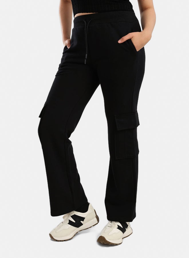 Carina High-Waisted Cotton Pants - Image 1