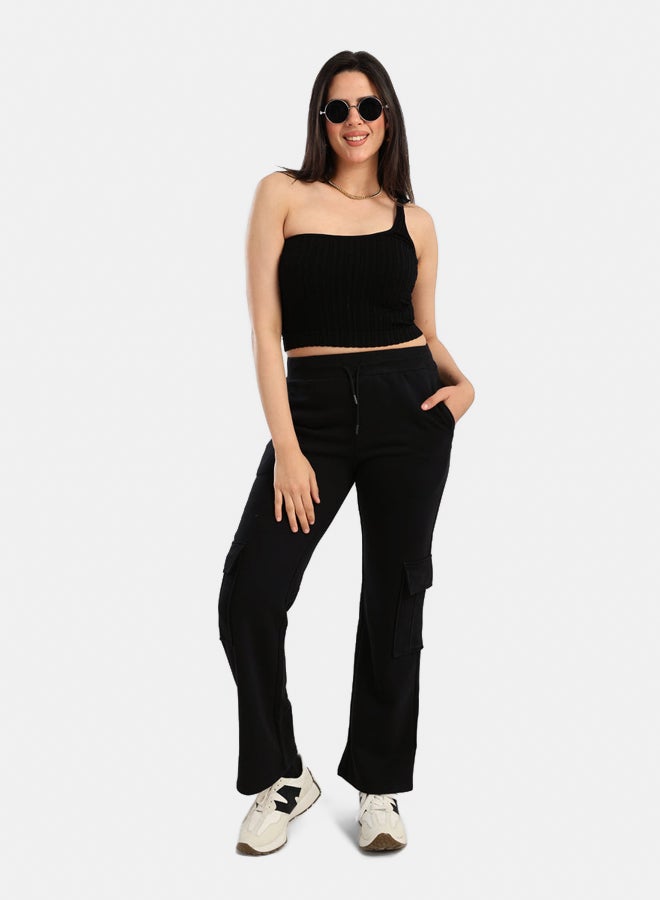 Carina High-Waisted Cotton Pants - Image 4